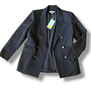 Antonio Melani Riviera Ponte Blazer Jacket Women’s Size 8 Double Breasted